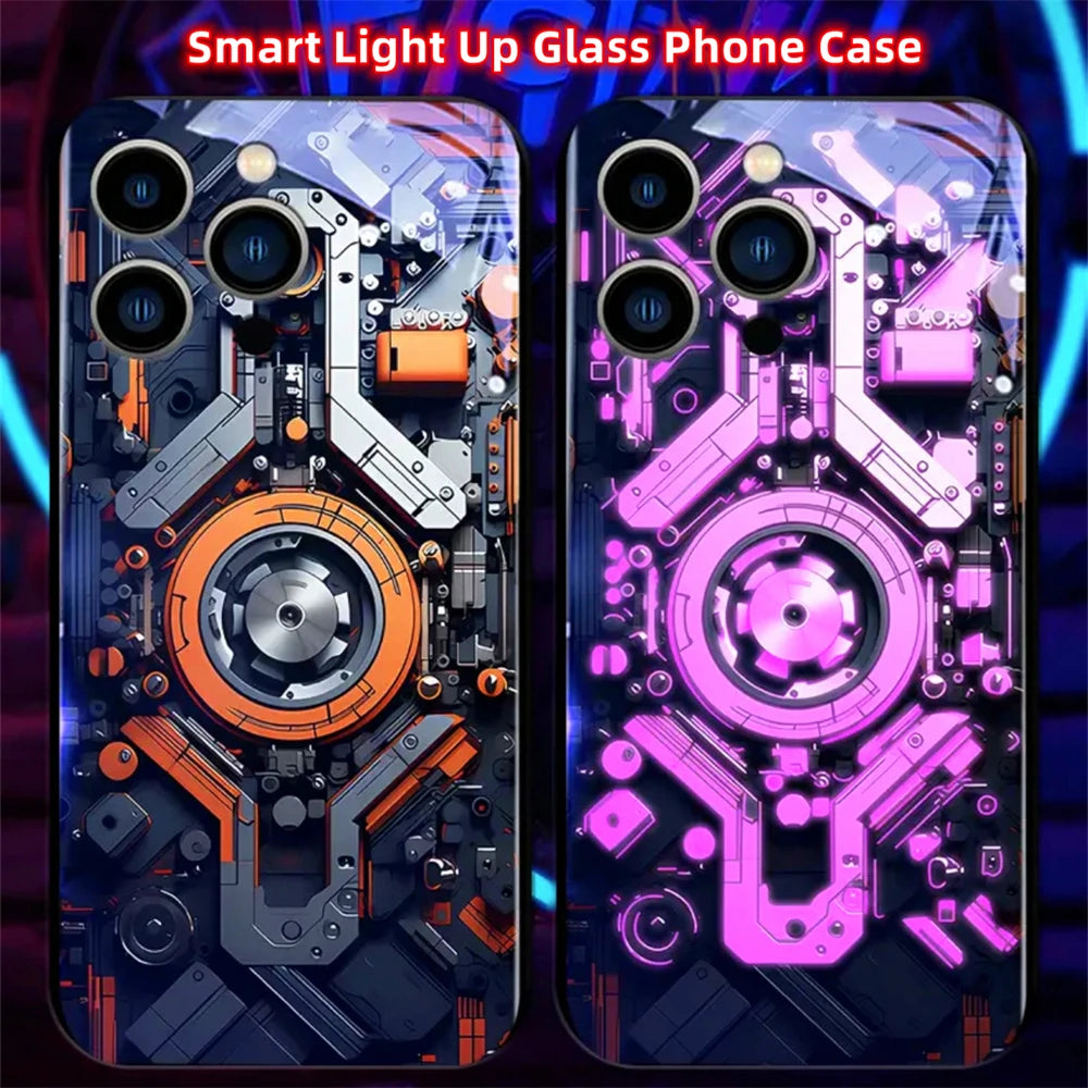 Coque PUNK-LED pour Samsung