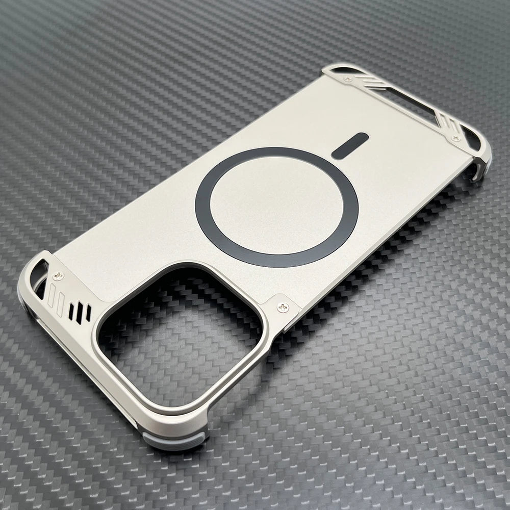 Coque Magnetic en Metal - Bleamea