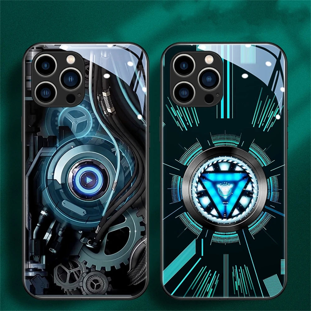 Coque PUNK-LED pour IPhone