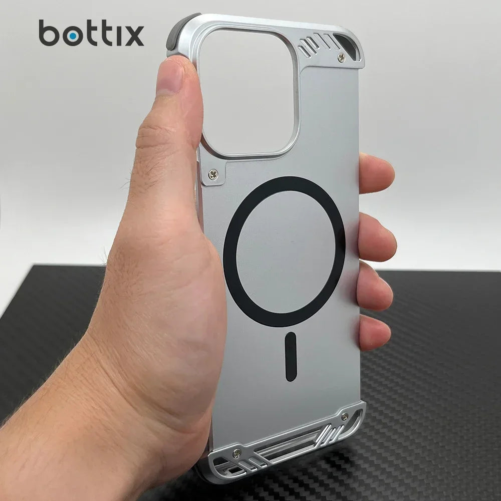 Coque Magnetic en Metal - Bleamea