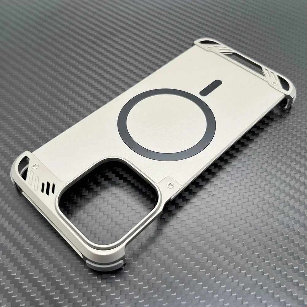Coque Magnetic en Metal - Bleamea