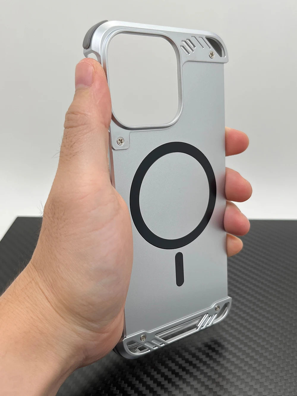 Coque Magnetic en Metal - Bleamea