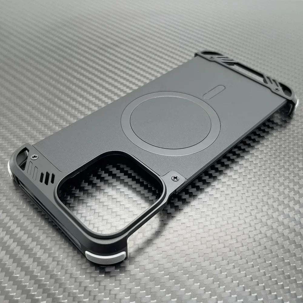 Coque Magnetic en Metal - Bleamea
