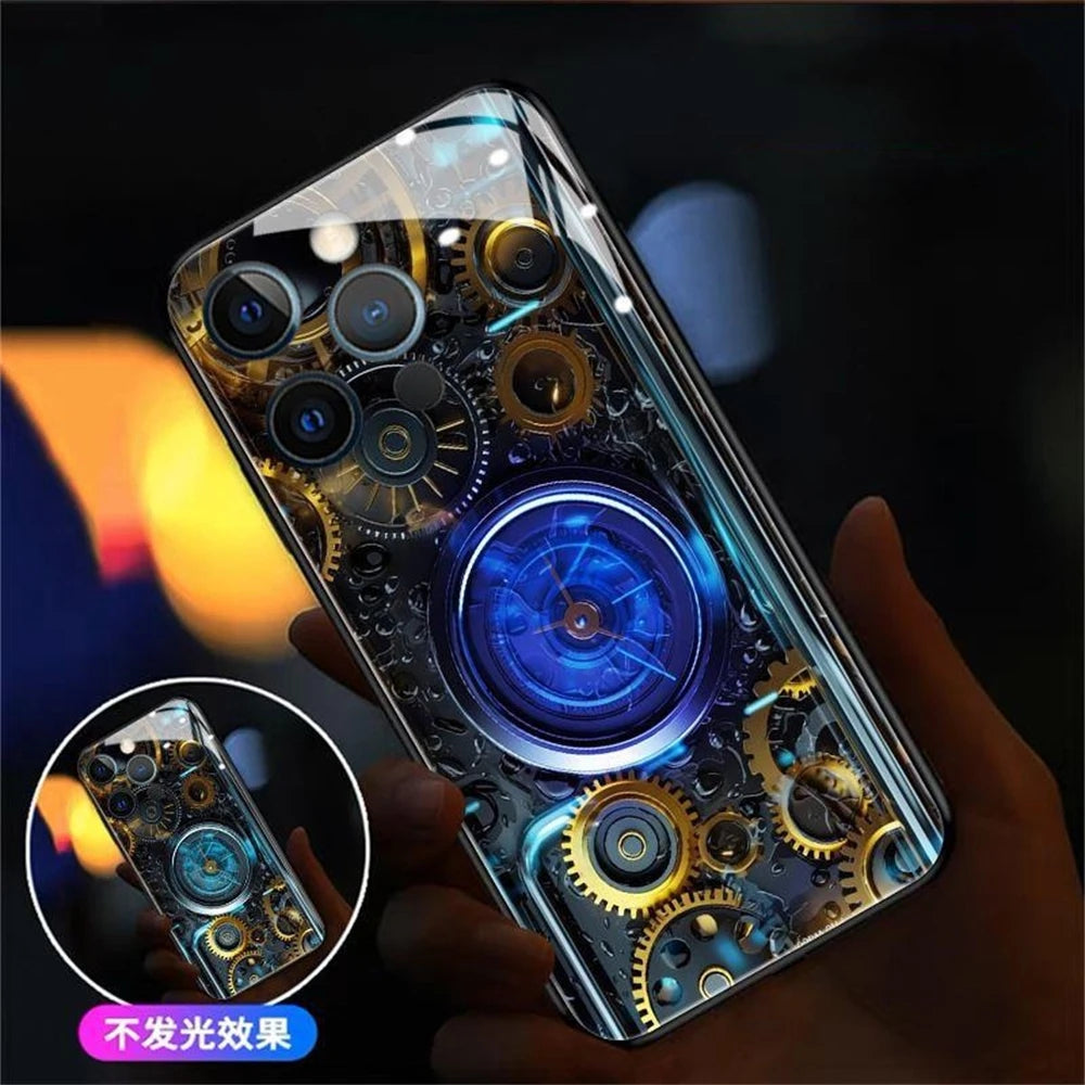 Coque PUNK-LED pour IPhone