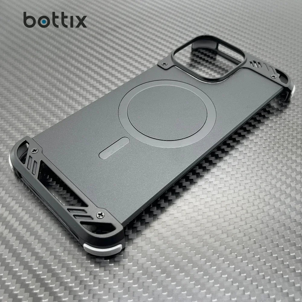 Coque Magnetic en Metal - Bleamea
