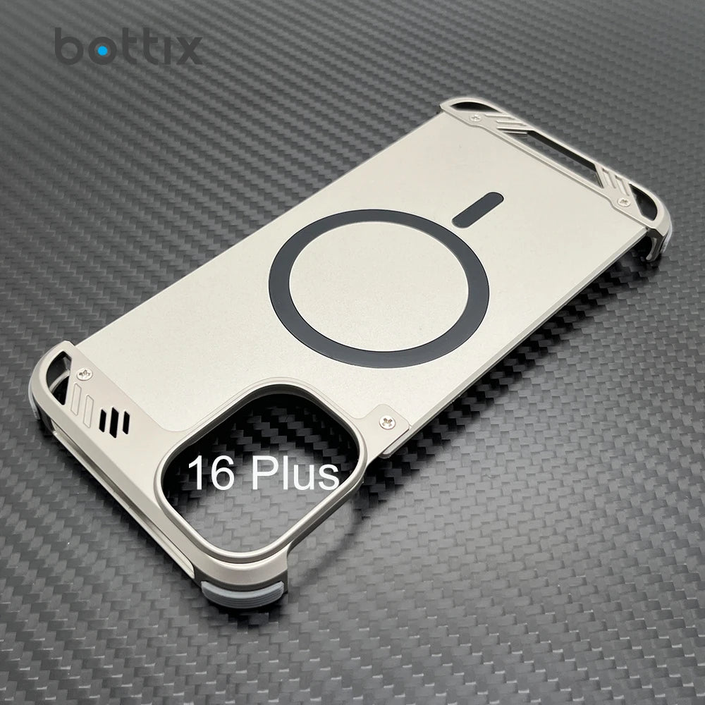Coque Magnetic en Metal - Bleamea