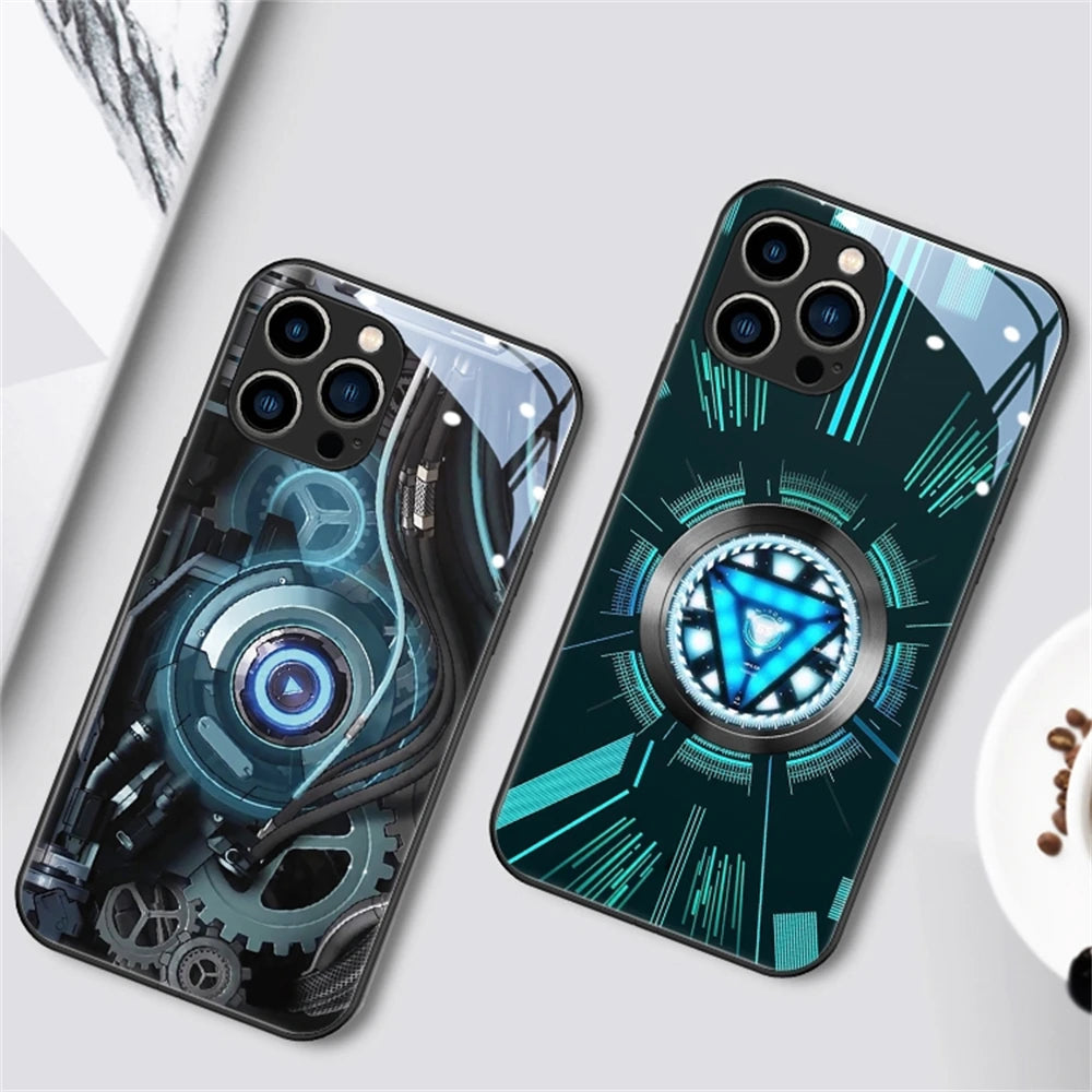 Coque PUNK-LED pour IPhone