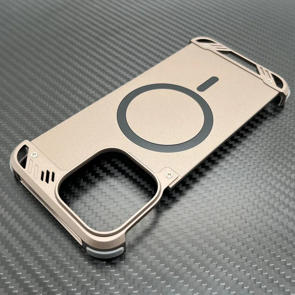 Coque Magnetic en Metal - Bleamea