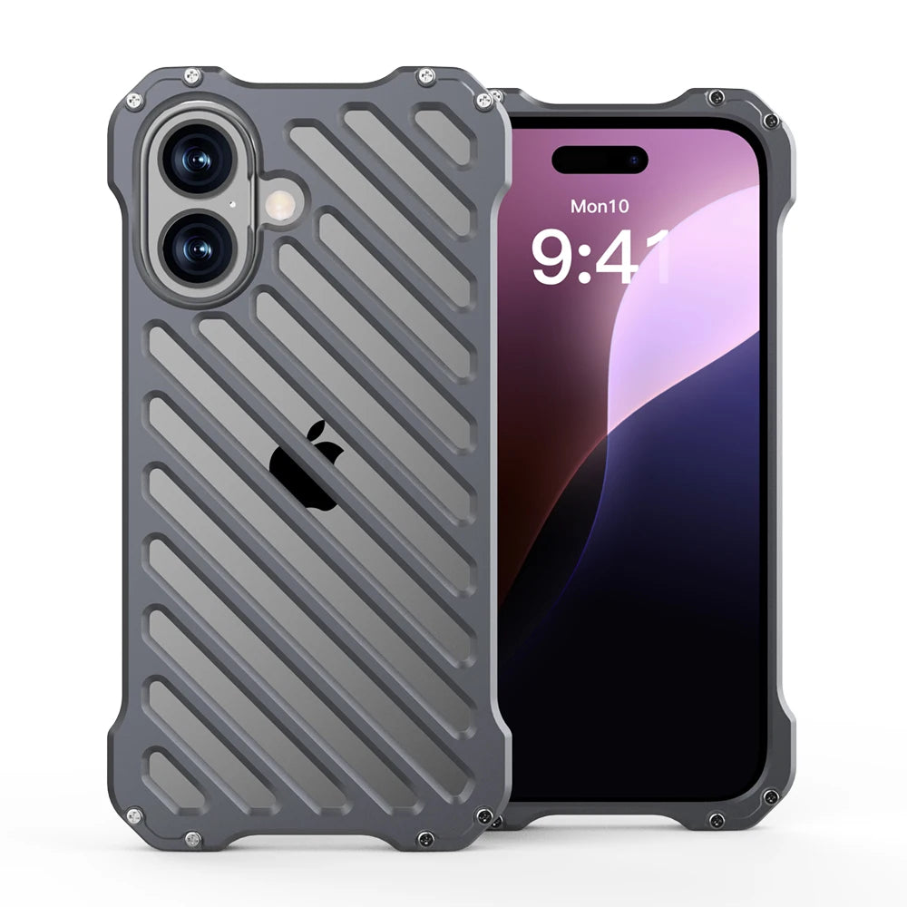 Coque Aluminum Anti-Empreinte - Bleamea