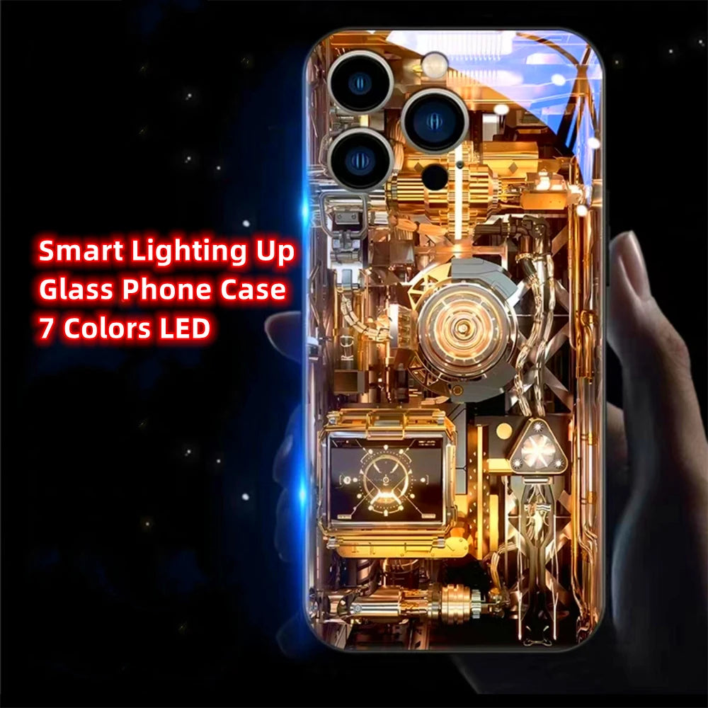 Coque PUNK-LED pour Samsung