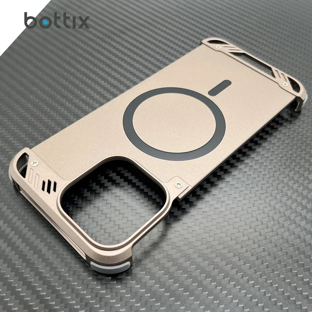 Coque Magnetic en Metal - Bleamea