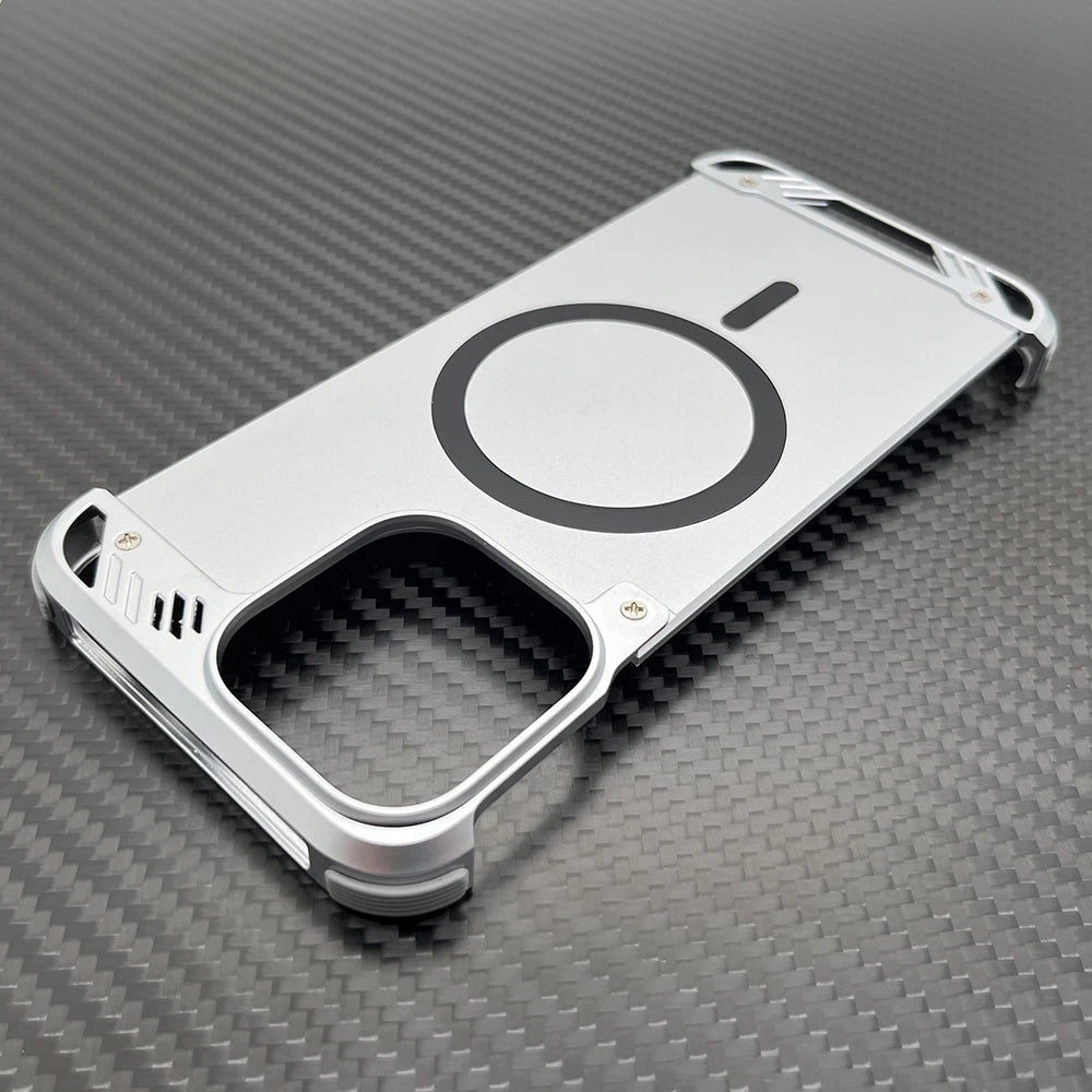 Coque Magnetic en Metal - Bleamea