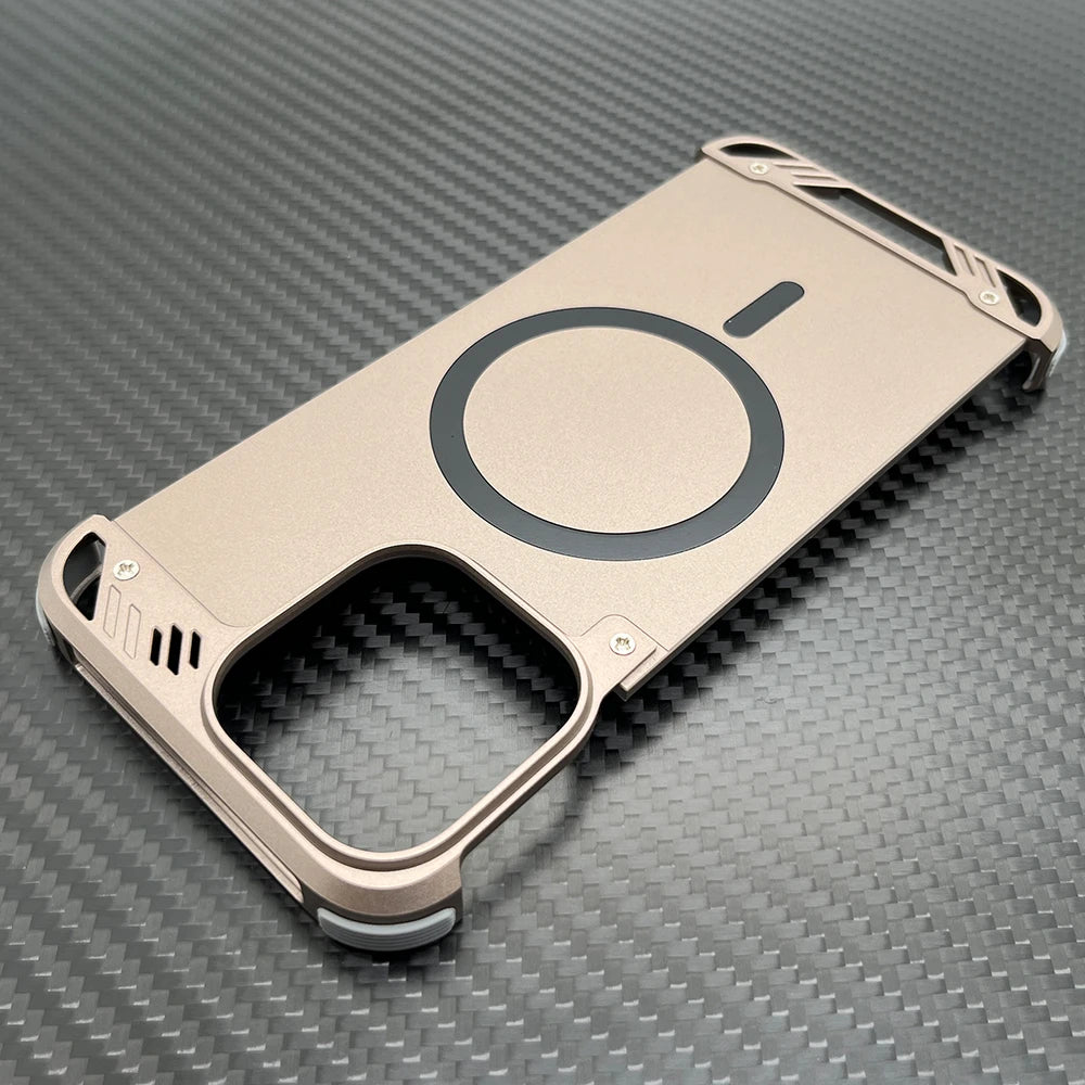 Coque Magnetic en Metal - Bleamea