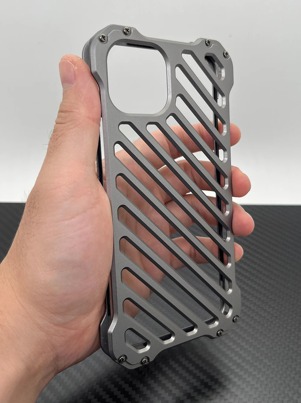 Coque Aluminum Anti-Empreinte - Bleamea