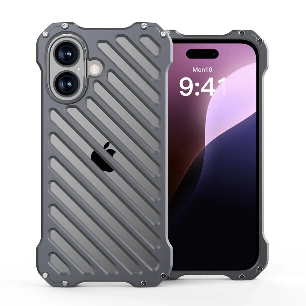 Coque Aluminum Anti-Empreinte - Bleamea