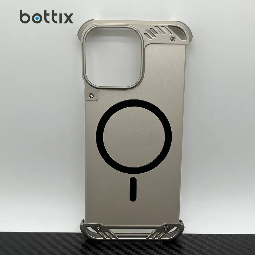 Coque Magnetic en Metal - Bleamea