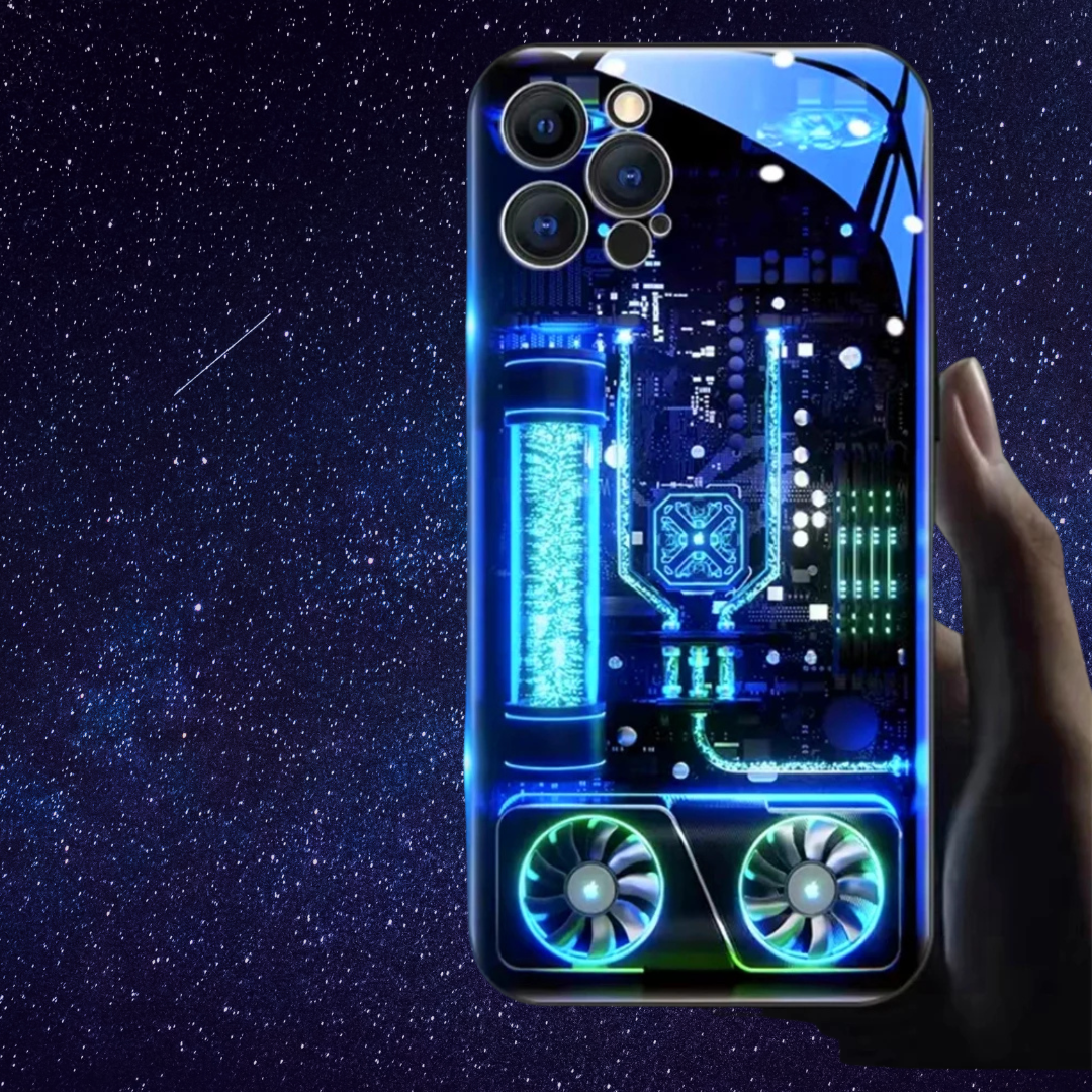 Coque PUNK-LED pour Samsung
