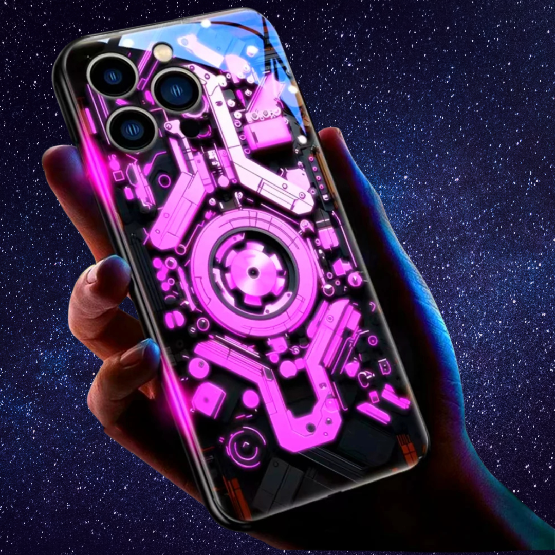 Coque PUNK-LED pour Samsung